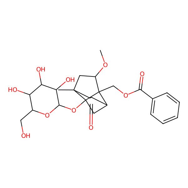 2D Structure of Paeonidanin