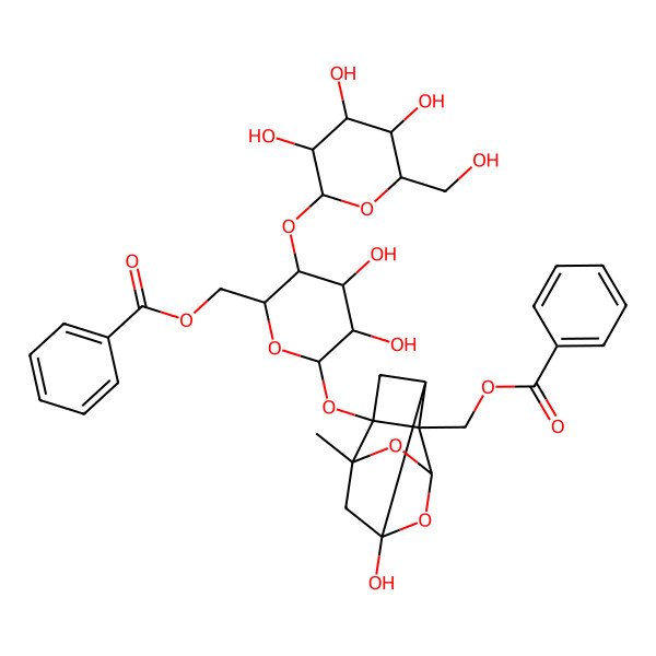 2D Structure of Paeoniflorin B