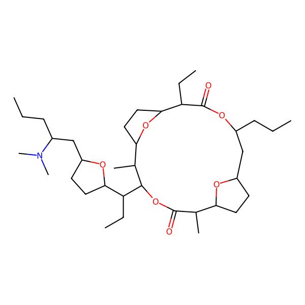 2D Structure of Pamamycin-635F