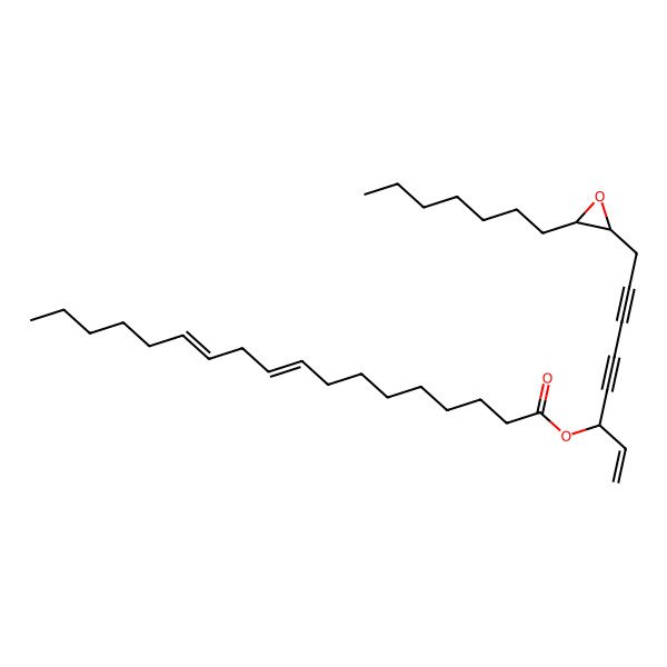 2D Structure of Panaxydol linoleate 2D Structure of Panaxydol linoleate