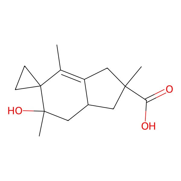 2D Structure of Paneolilludinic acid