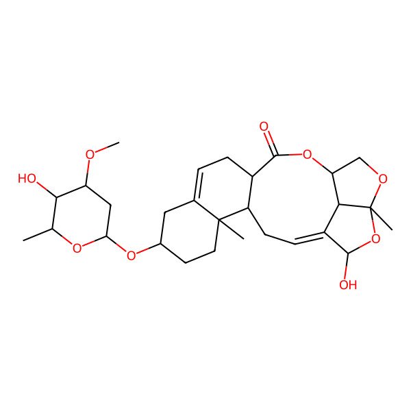 2D Structure of Paniculatumoside B 2D Structure of Paniculatumoside B