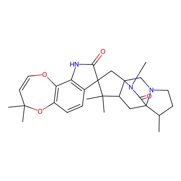 2D Structure of Paraherquamide E
