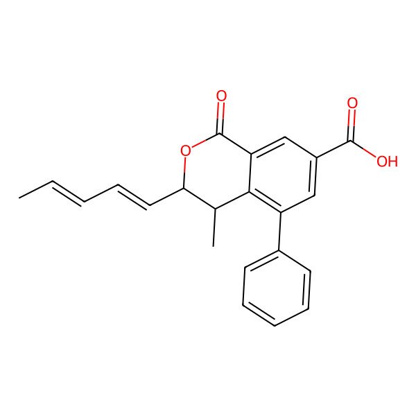 2D Structure of Paralactonic acid E