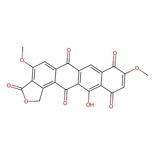 2D Structure of Paramagnetoquinone B