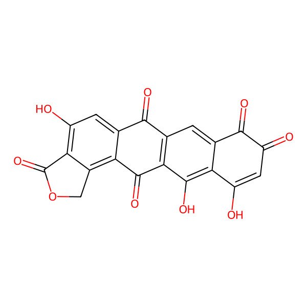 2D Structure of Paramagnetoquinone C