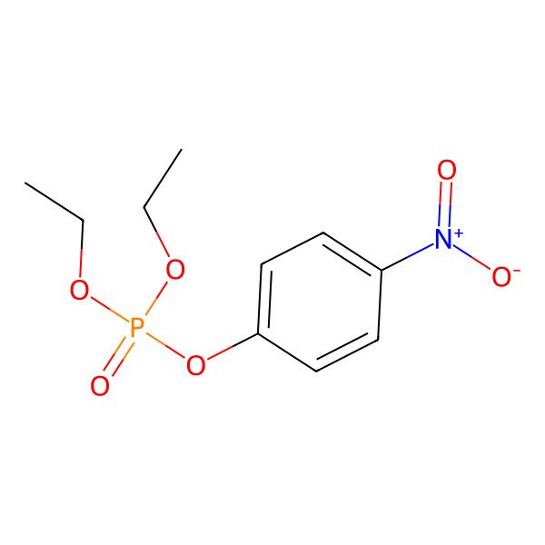 2D Structure of Paraoxon