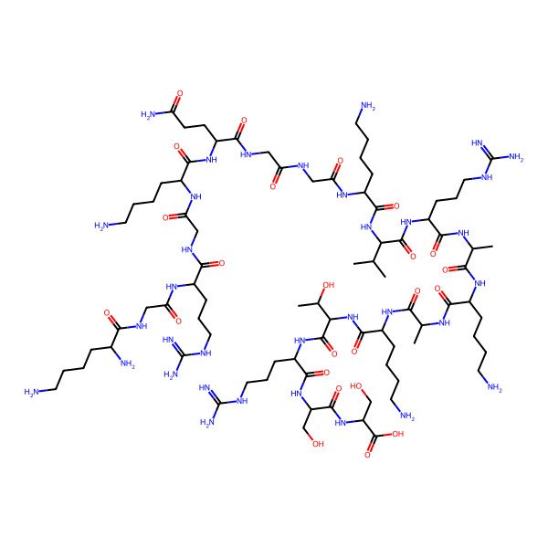 2D Structure of Parasin I