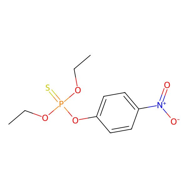 2D Structure of Parathion