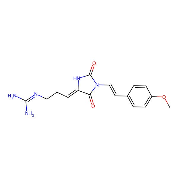 2D Structure of Parazoanthine C