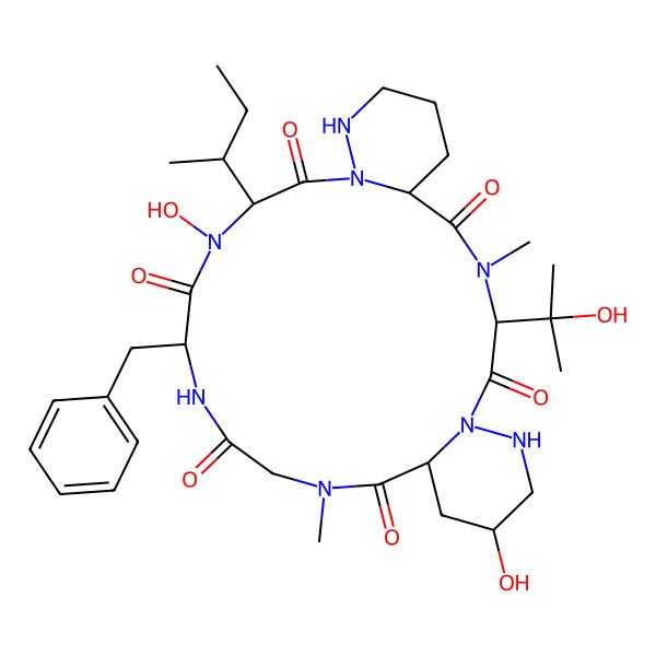 2D Structure of Pargamicin A
