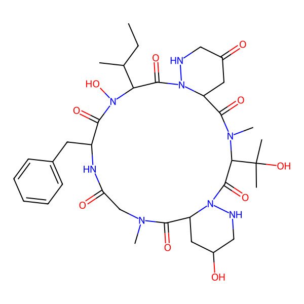2D Structure of Pargamicin D