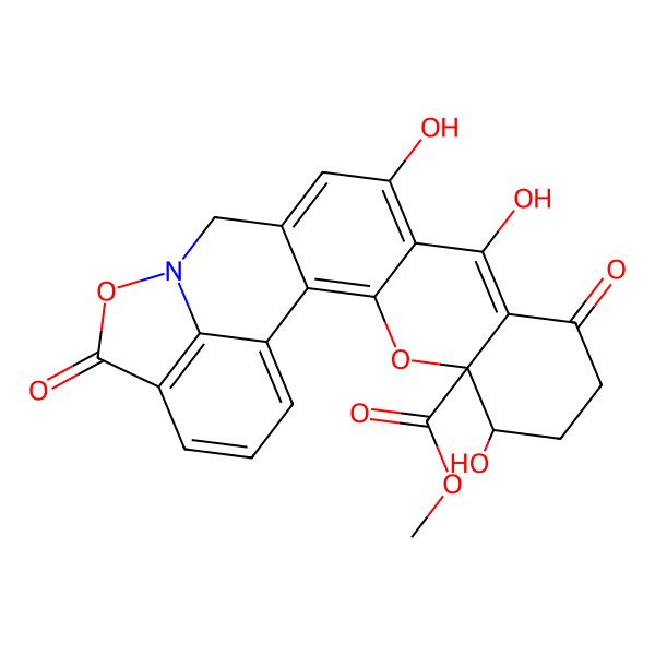 2D Structure of Parnafungin B1