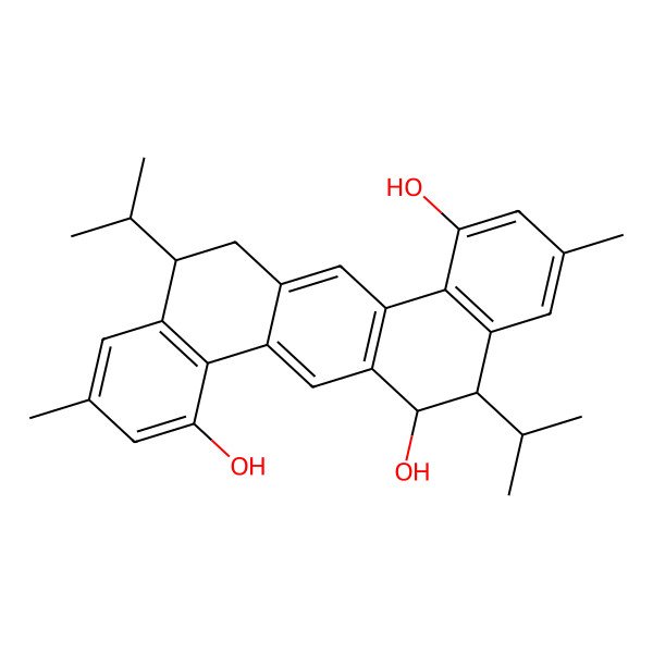 2D Structure of Parviflorene F