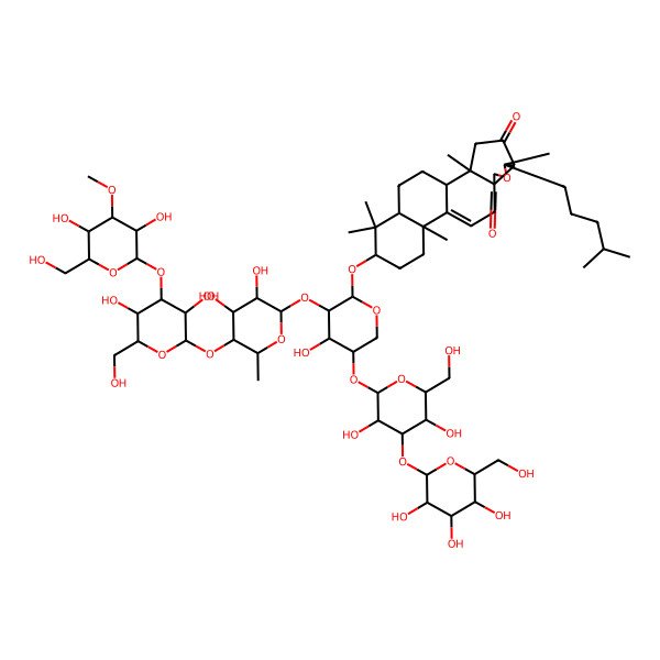 2D Structure of Parvimoside A