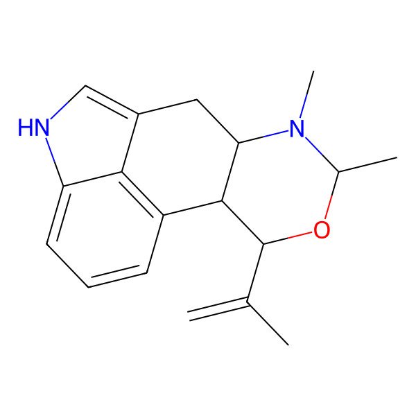 2D Structure of Paspaclavine