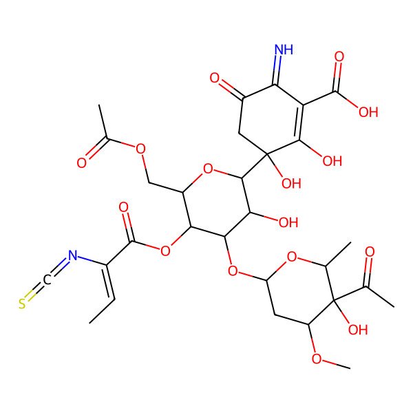 2D Structure of Paulomycin E