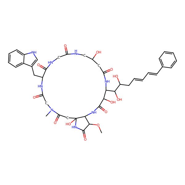 2D Structure of Pedein B