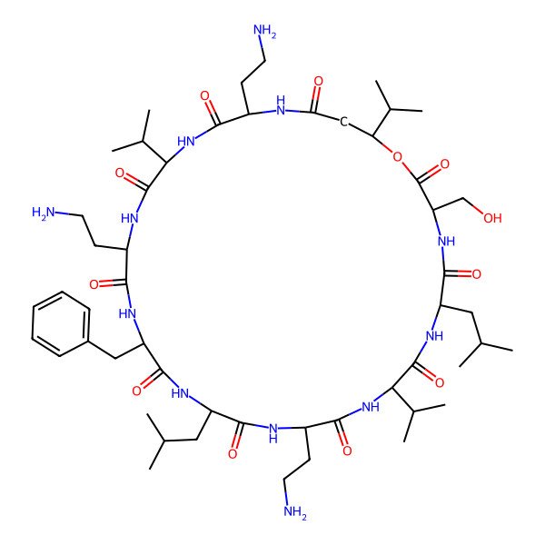 2D Structure of Pelgipeptin A