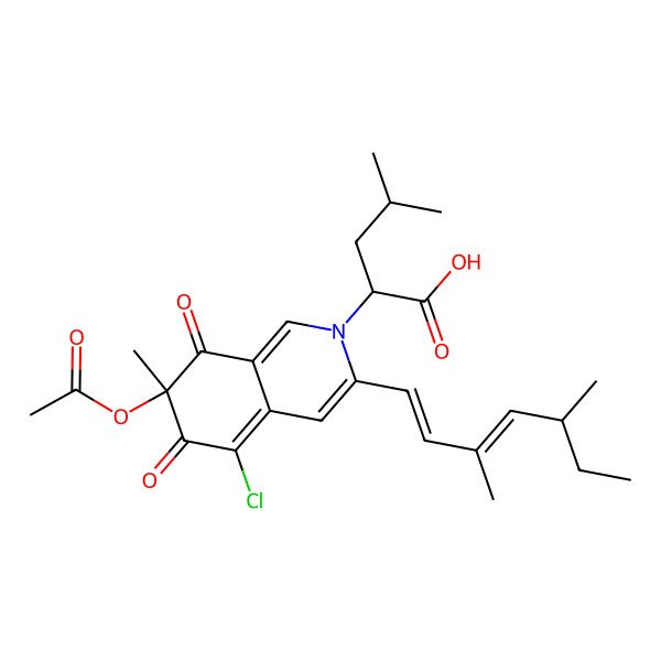 2D Structure of Penazaphilone A