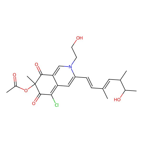 2D Structure of Penazaphilone C