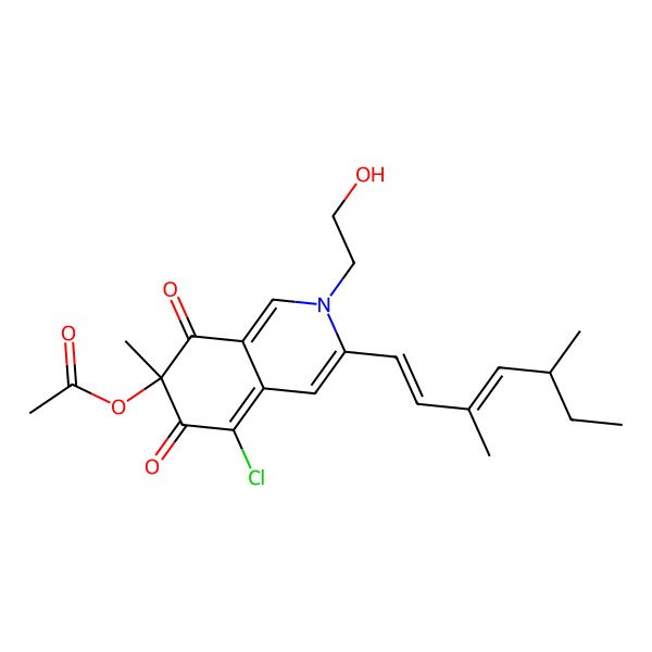 2D Structure of Penazaphilone H