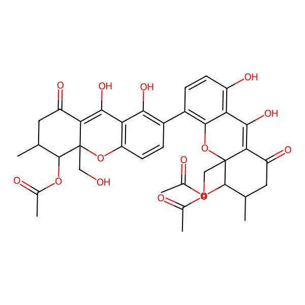 2D Structure of Penexanthone A
