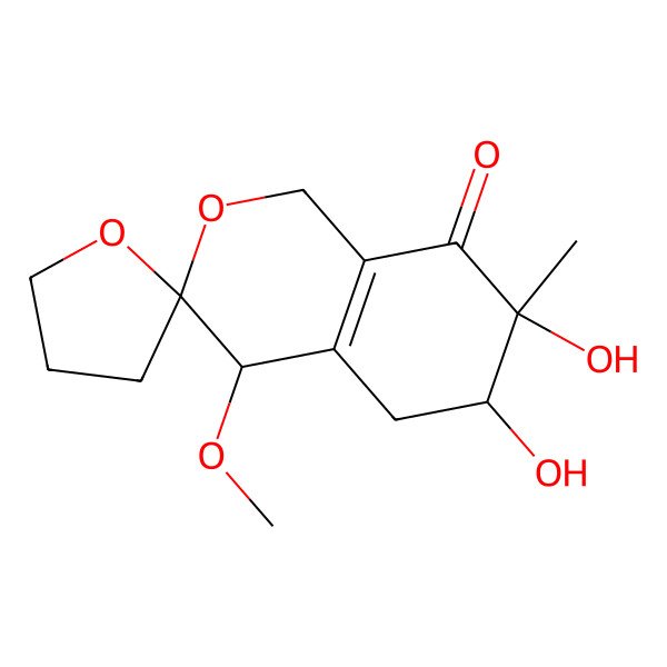 2D Structure of Peniazaphilin A