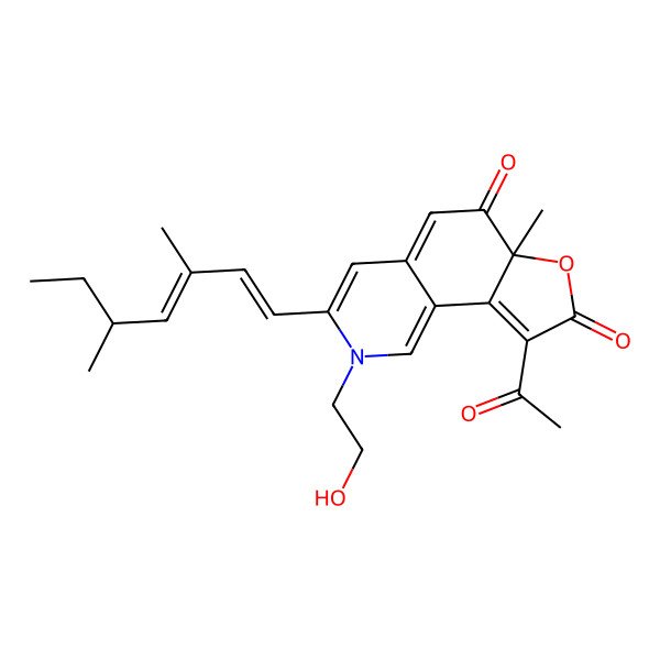 2D Structure of Peniazaphilone A