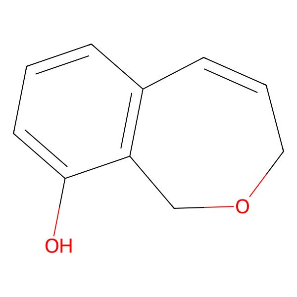 2D Structure of Penicibenzoxepinol