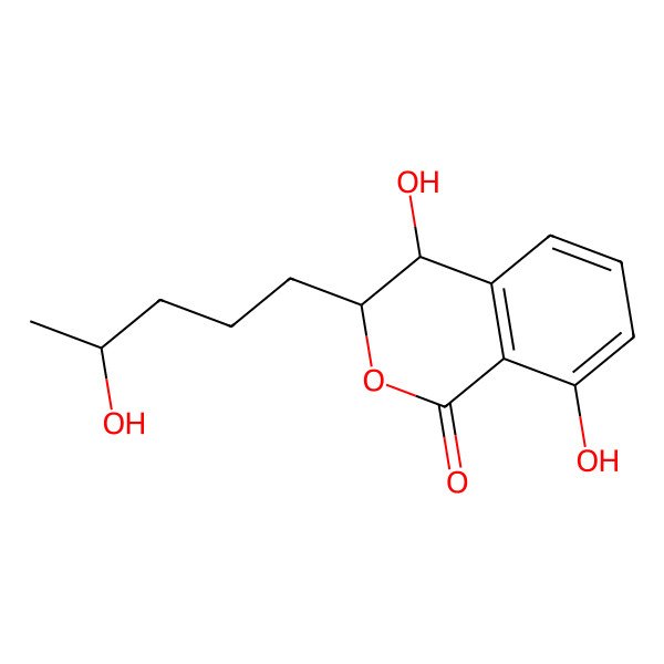 2D Structure of Peniciisocoumarin H