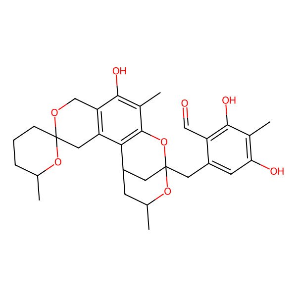 2D Structure of Peniciketal B