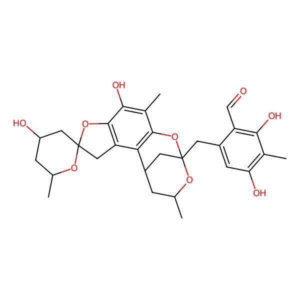 2D Structure of Peniciketal C