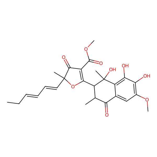 2D Structure of Penicilfuranone A
