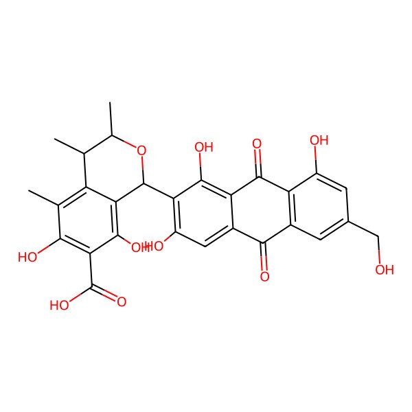 2D Structure of Penicillanthranin B