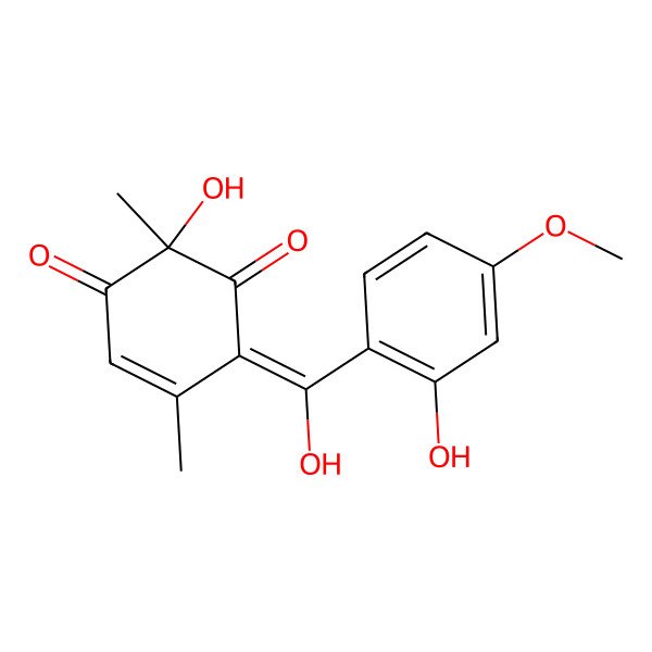 2D Structure of Penicillenone