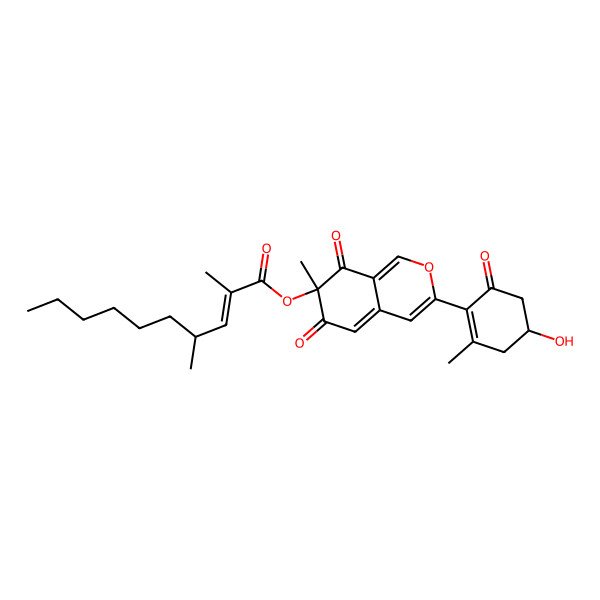 2D Structure of Penicilone A