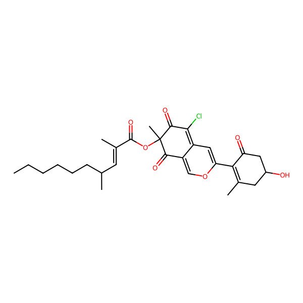 2D Structure of Penicilone C