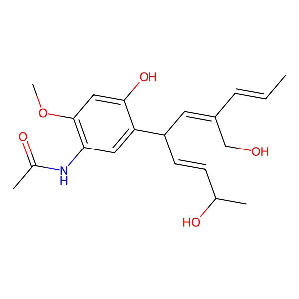 2D Structure of Penicilquei C