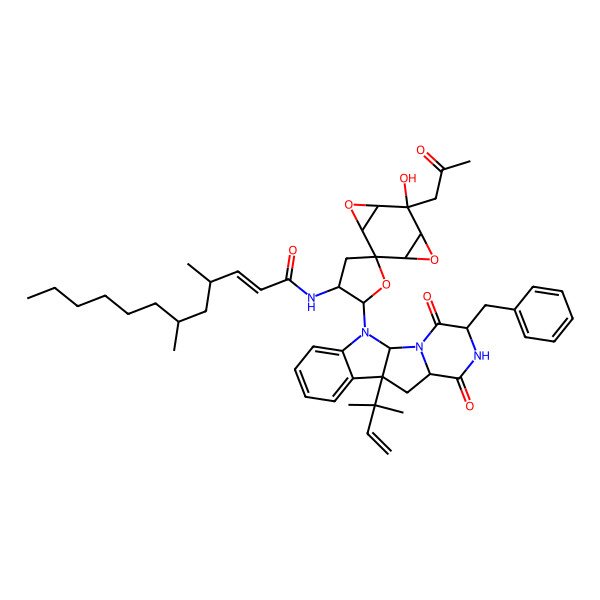 2D Structure of Penicimutanin A