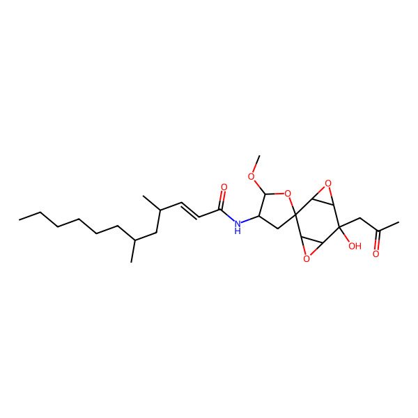 2D Structure of Penicimutanolone A methyl ether