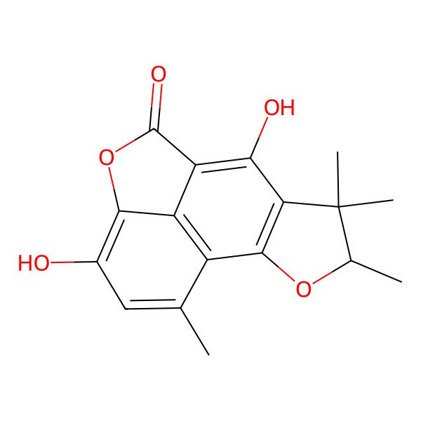 2D Structure of Peniciphenalenin E