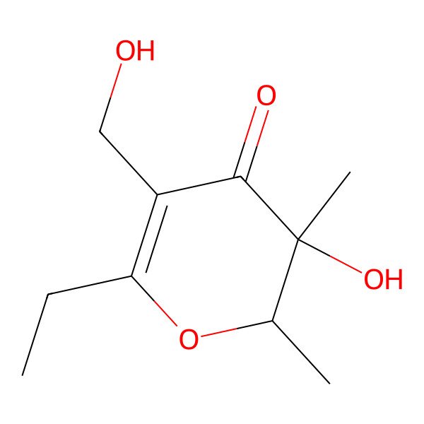 2D Structure of Penicipyranone