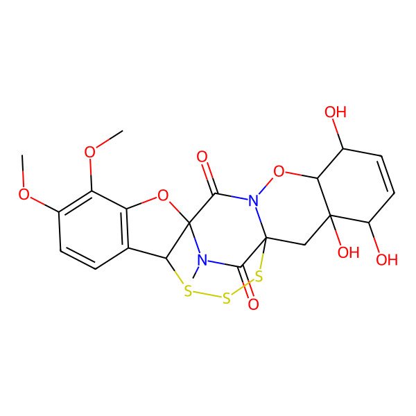 2D Structure of Penicisulfuranol C