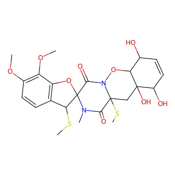 2D Structure of Penicisulfuranol E