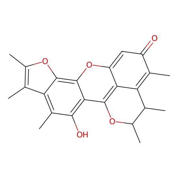 2D Structure of Penicitrinone B