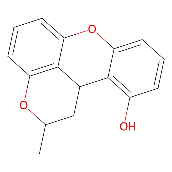 2D Structure of Penicixanthene A