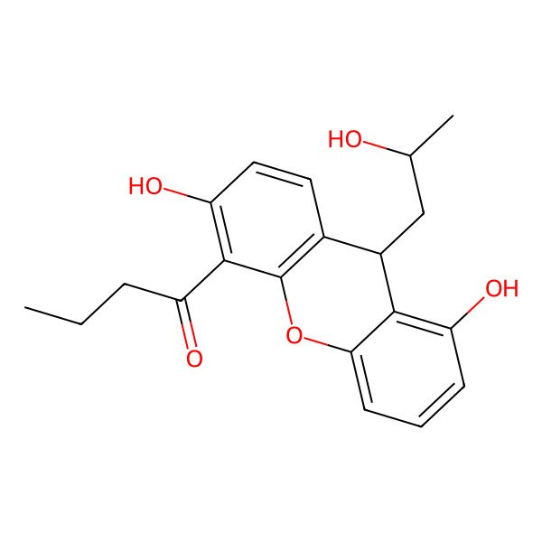 2D Structure of Penicixanthene C