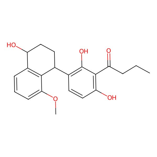 2D Structure of Penicixanthene D