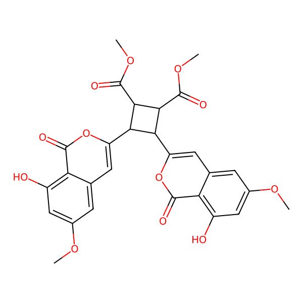 2D Structure of Peniisocoumarin B